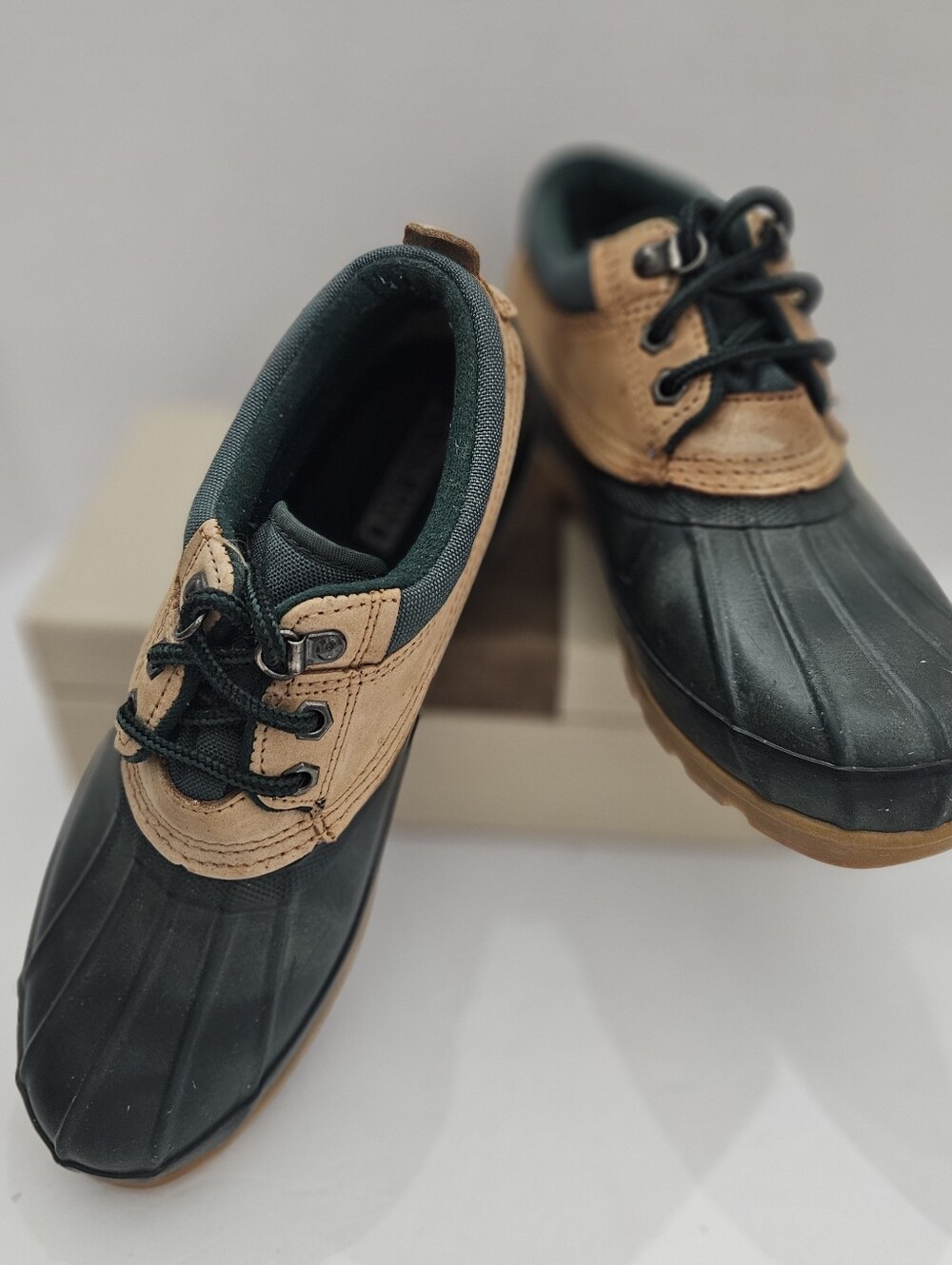 Lands' End Vintage Low Top Duck Shoes Men's Size 9M